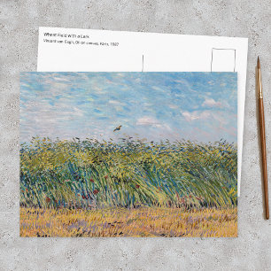 Vincent van Gogh - Wheat Field with a Lark Postcard