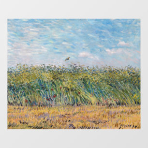 Vincent van Gogh - Wheat Field with a Lark Window Cling