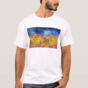 Vincent Van Gogh - Wheat Field with Black Crows T-Shirt