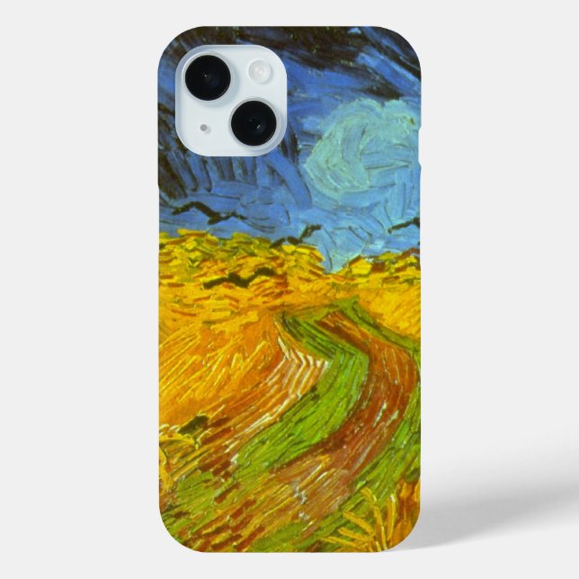 Vincent van Gogh Wheat Field with Crows Case-Mate iPhone Case (Back)