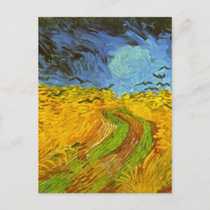 Vincent van Gogh Wheat Field with Crows Postcard