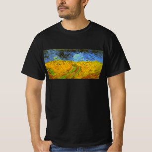 Vincent van Gogh Wheat Field with Crows T-Shirt