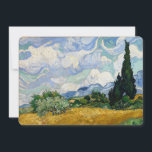 Vincent Van Gogh Wheat Field With Cypresses<br><div class="desc">Vincent Van Gogh Wheat Field With Cypresses Fine Art A Wheatfield with Cypresses (occasionally called A Cornfield with Cypresses) is any of three similar 1889 oil paintings by Vincent van Gogh, as part of his wheat field series. All were executed at the Saint-Paul-de-Mausole mental asylum at Saint-Remy near Arles, France,...</div>