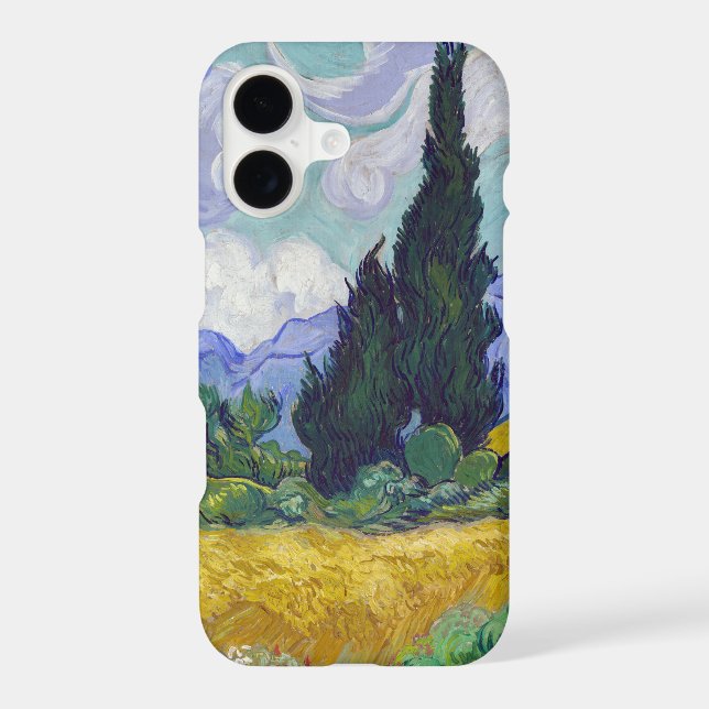 Vincent Van Gogh - Wheat Field with Cypresses (Back)