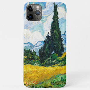 Vincent Van Gogh Wheat Field with Cypresses iPhone 11 Pro Max Case