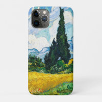 Vincent Van Gogh Wheat Field with Cypresses
