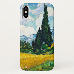 Vincent Van Gogh Wheat Field with Cypresses iPhone X Case
