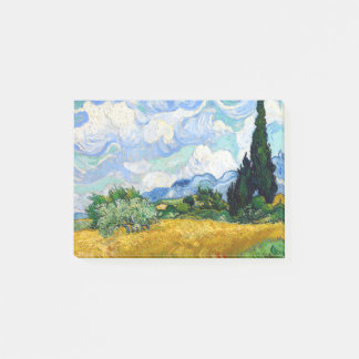 Vincent van Gogh Wheat Field with Cypresses Post-it Notes