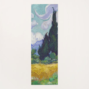 Vincent Van Gogh - Wheat Field with Cypresses Yoga Mat