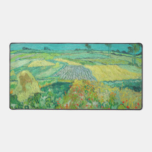 Vincent van Gogh - Wheat Fields near Auvers Desk Mat
