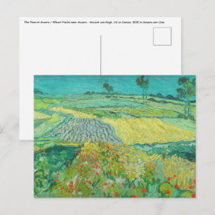 Vincent van Gogh - Wheat Fields near Auvers Postcard