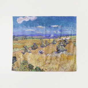 Vincent van Gogh - Wheat Stacks with Reapers Tapestry