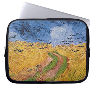 Vincent van Gogh Wheatfield with Crows, 1890 Laptop Sleeve