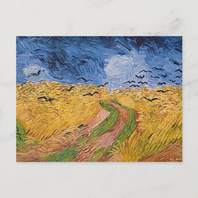Vincent van Gogh | Wheatfield with Crows, 1890 Postcard (Front)