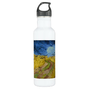 Vincent van Gogh - Wheatfield with crows 710 Ml Water Bottle