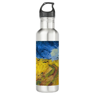 Vincent van Gogh - Wheatfield with Crows 710 Ml Water Bottle