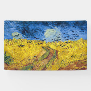 Vincent van Gogh - Wheatfield with Crows Banner