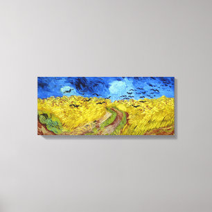 Vincent van Gogh Wheatfield with Crows Canvas Print