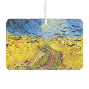 Vincent van Gogh - Wheatfield with Crows Car Air Freshener