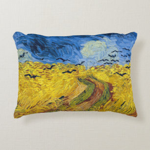 Vincent van Gogh - Wheatfield with Crows Decorative Cushion