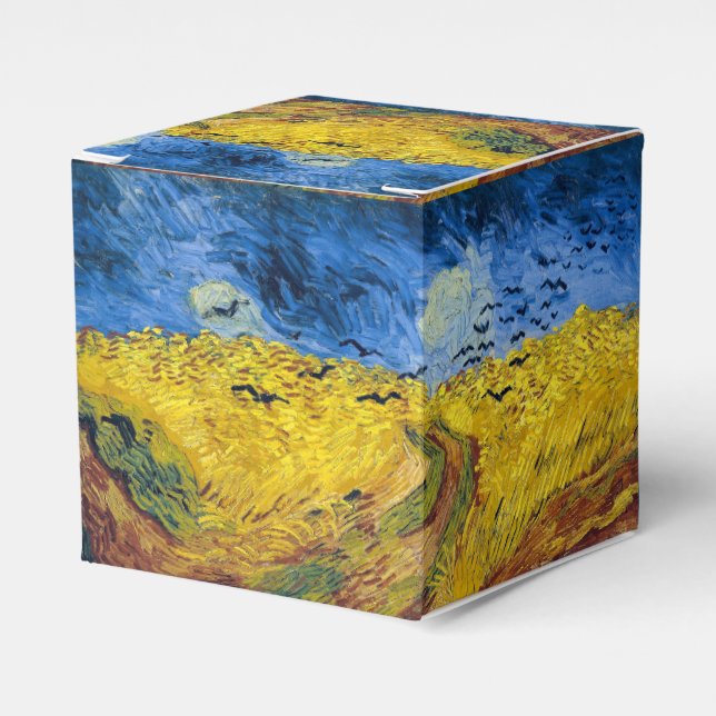 Vincent van Gogh - Wheatfield with Crows Favour Box (Front Side)