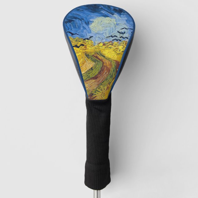Vincent van Gogh - Wheatfield with Crows Golf Head Cover (Front)