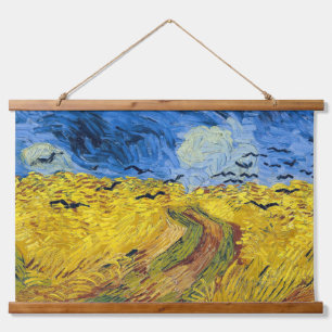 Vincent van Gogh - Wheatfield with Crows Hanging Tapestry