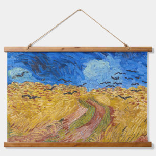 Vincent van Gogh - Wheatfield with Crows Hanging Tapestry