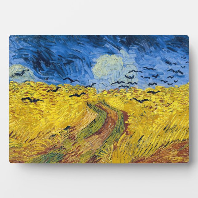 Vincent van Gogh - Wheatfield with Crows Plaque (Front)