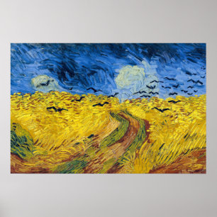 Vincent van Gogh - Wheatfield with Crows Poster