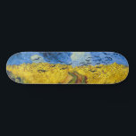 Vincent van Gogh - Wheatfield with Crows Skateboard<br><div class="desc">Wheatfield with Crows / Champ de ble aux corbeaux - Vincent van Gogh,  1890 in Auvers-sur-Oise</div>