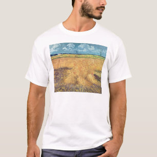 Vincent van Gogh   Wheatfield with Sheaves, 1888 T-Shirt
