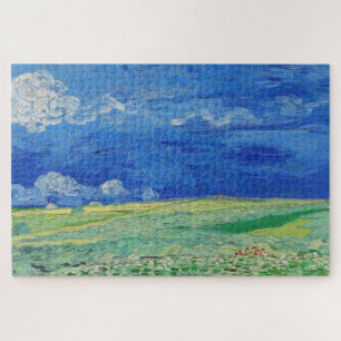 Vincent van Gogh - Wheatfields under Thunderclouds Jigsaw Puzzle