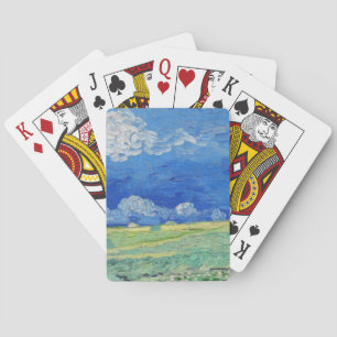 Vincent van Gogh - Wheatfields under Thunderclouds Playing Cards