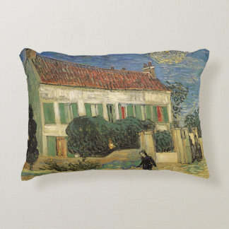 Vincent van Gogh - White House at Night Decorative Cushion
