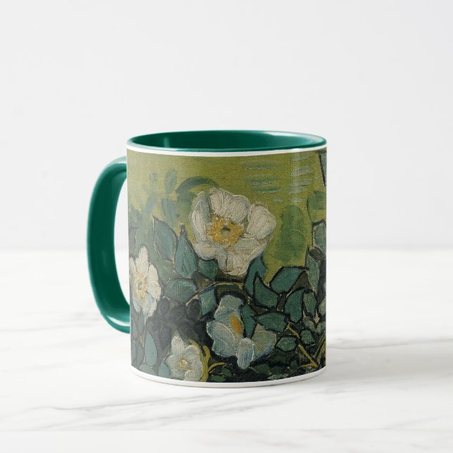 Vincent van Gogh - Wild Roses Mug (Front Left)