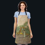 Vincent van Gogh - Women Picking Olives Apron<br><div class="desc">Women Picking Olives / The Olive Orchard - Vincent van Gogh,  1889</div>