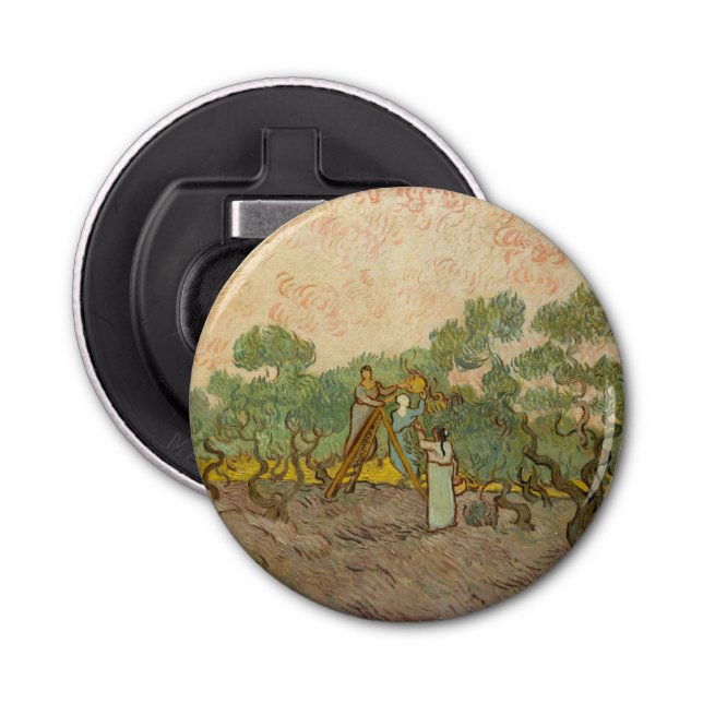 Vincent van Gogh - Women Picking Olives Bottle Opener (Front)