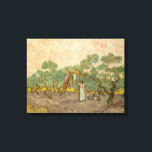 Vincent van Gogh - Women Picking Olives Canvas Print<br><div class="desc">Women Picking Olives / The Olive Orchard - Vincent van Gogh,  1889</div>