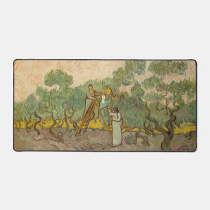 Vincent van Gogh - Women Picking Olives Desk Mat