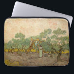 Vincent van Gogh - Women Picking Olives Laptop Sleeve<br><div class="desc">Women Picking Olives / The Olive Orchard - Vincent van Gogh,  1889</div>