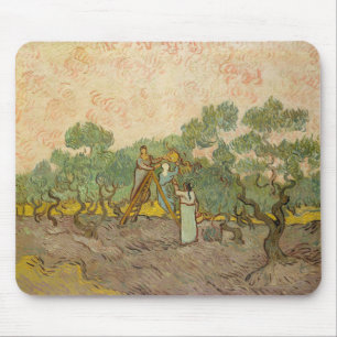 Vincent van Gogh - Women Picking Olives Mouse Mat