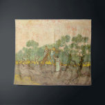 Vincent van Gogh - Women Picking Olives Tapestry<br><div class="desc">Women Picking Olives / The Olive Orchard - Vincent van Gogh,  1889</div>