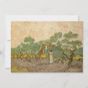Vincent van Gogh - Women Picking Olives Thank You Card