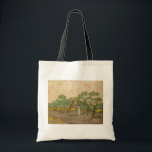Vincent van Gogh - Women Picking Olives Tote Bag<br><div class="desc">Women Picking Olives / The Olive Orchard - Vincent van Gogh,  1889</div>