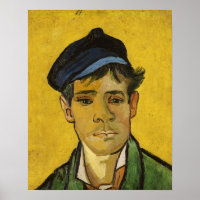 Vincent van Gogh | Young Man with a Hat, 1888