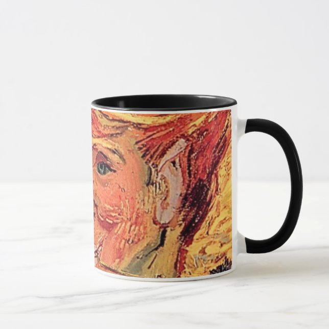 Vincent Van Gogh - Young Man With Cornflower Mug (Right)