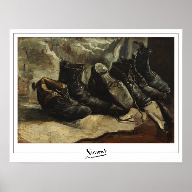 Vincent Van Gogh Zedign Art Poster #17 (Front)