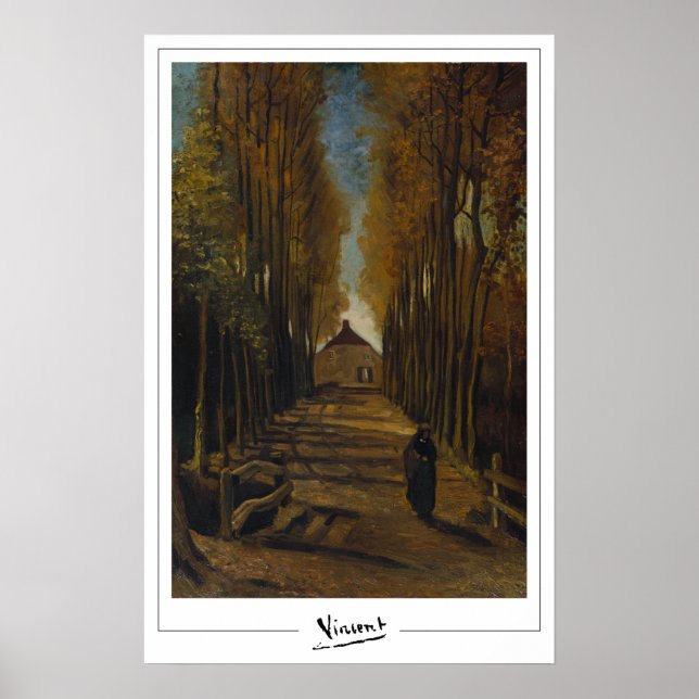 Vincent Van Gogh Zedign Art Poster #31-2 (Front)