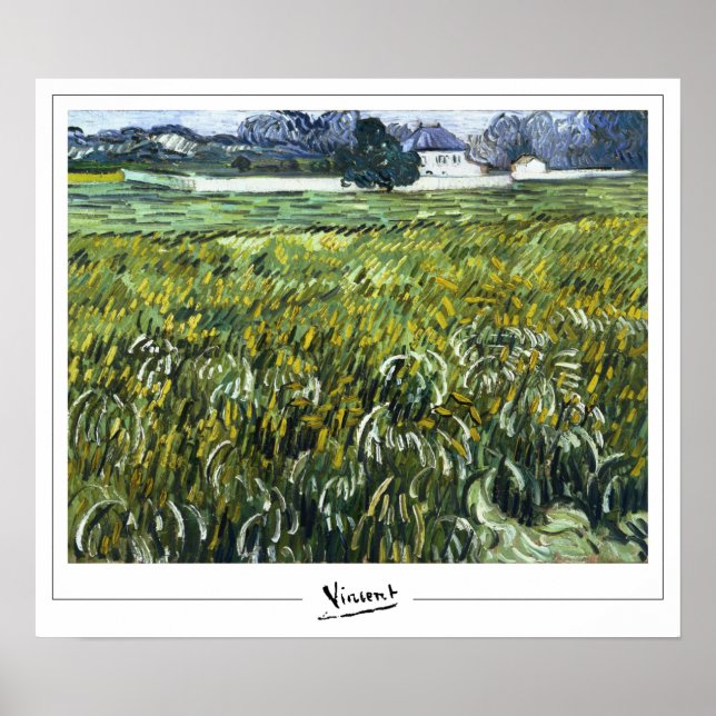Vincent Van Gogh Zedign Art Poster #32 (Front)